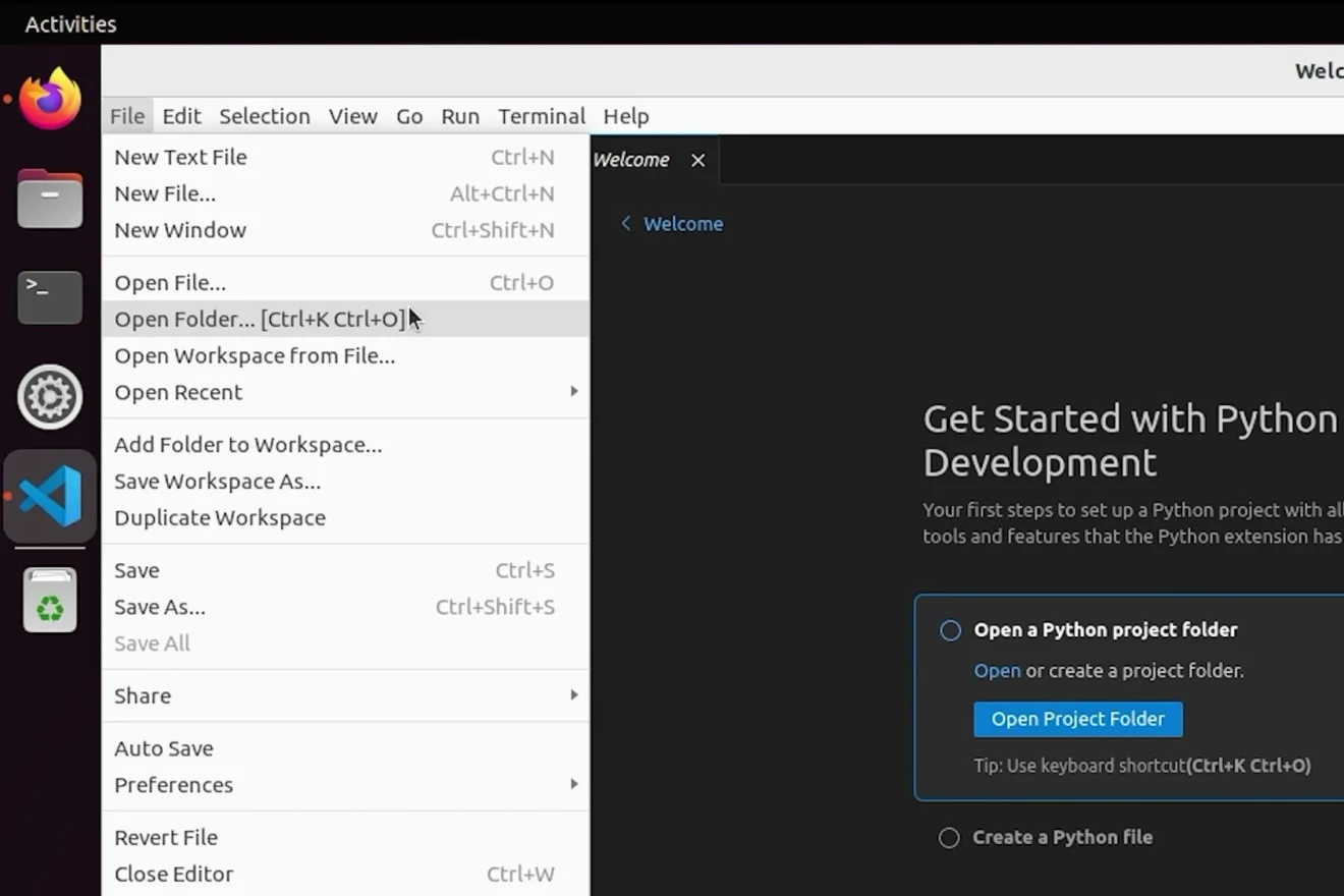VSCode 패키지 불러오기 예시1