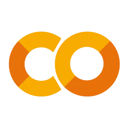 Google Colab 로고